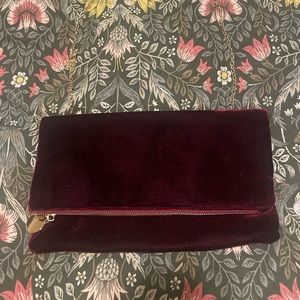 Velvet purse